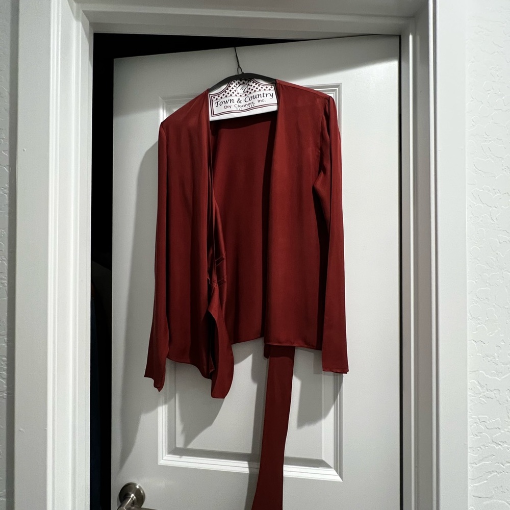 Aritzia Wrap Blouse